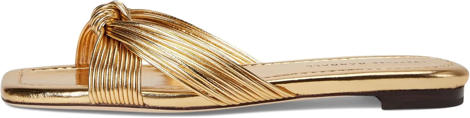 Loeffler Randall Women's Flossie Mignon Knot Flat Sndal Sandal