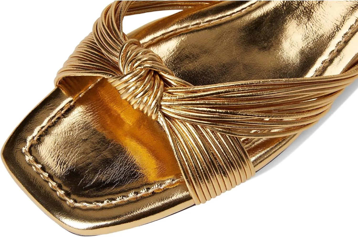 Loeffler Randall Women's Flossie Mignon Knot Flat Sndal Sandal