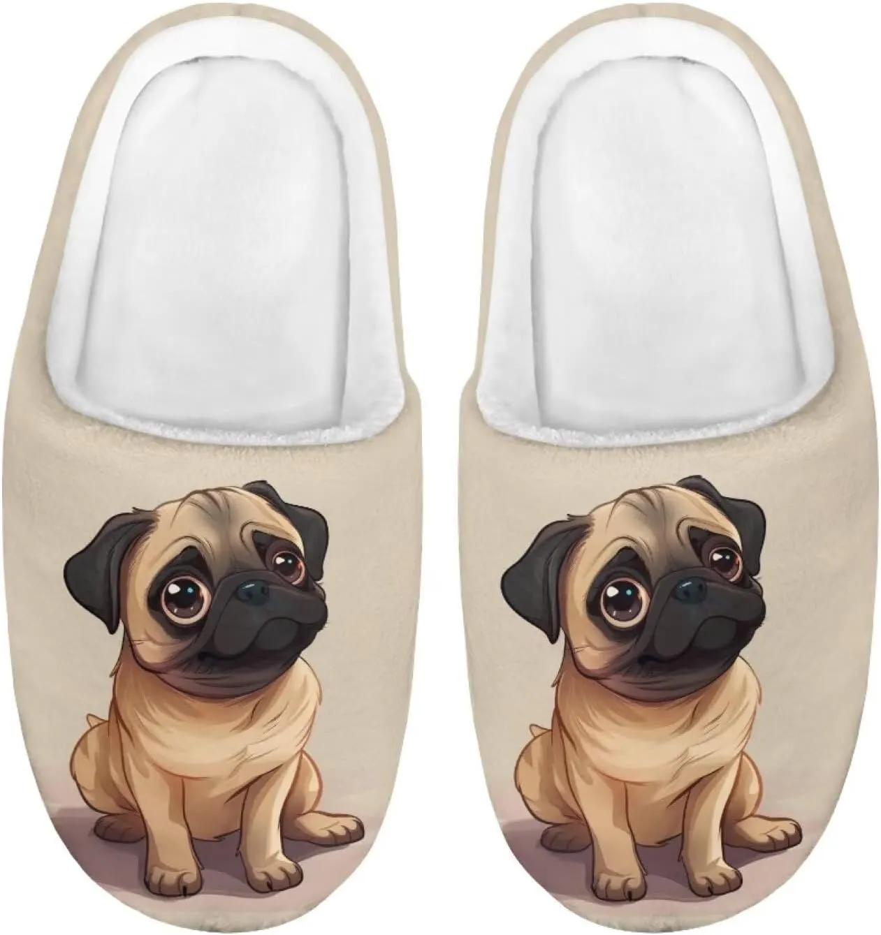 Lotusorchid Kids House Slipper for Boys Girls, Cozy Warm Boys Sleep Slippers with Rubber Sole, Closed Toe Slip On Bedroom Slippers