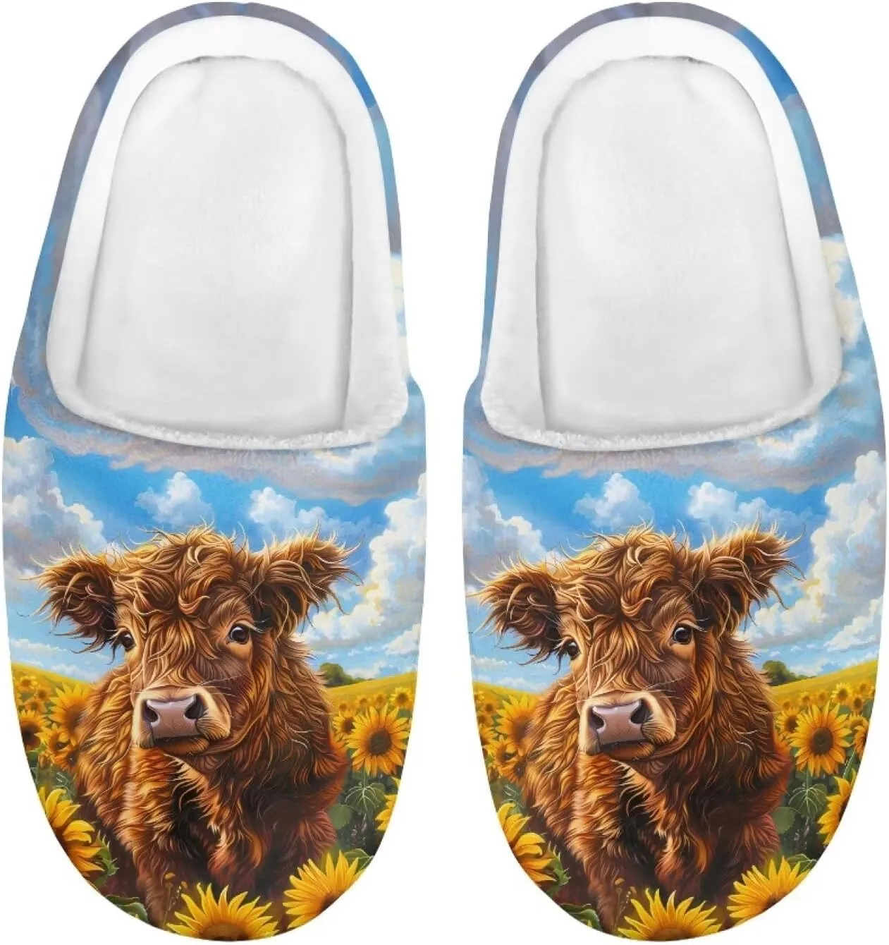 Lotusorchid Slippers for Kids, Soft Cushion House Slipper for Girls, Cozy Closed Toe Bedroom Slipper for Boys, Fuzzy Sleep Slippers