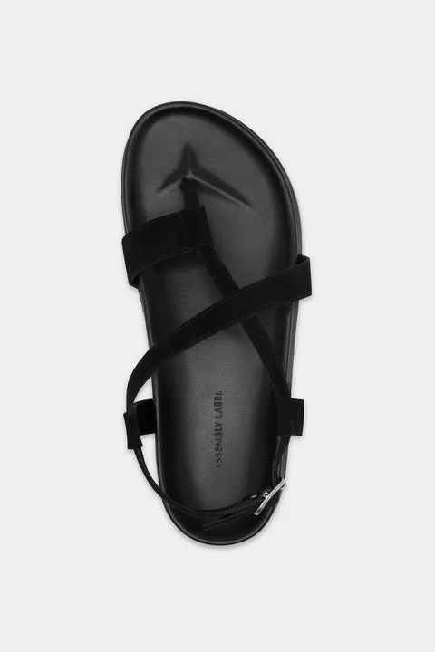 Maddison Sandal Black Suede