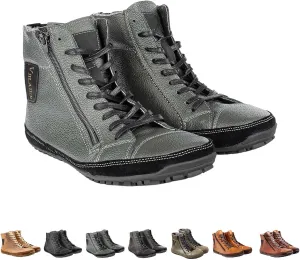 Magic Shoes Alaskan Mens, Barefoot Winter Boots Women, Non-Slip Hiking Footwear With Fleece Lined, Comfort Warm Work Boots Grounded Shoes Zero Drop Booties for Walking Fishing Trekking