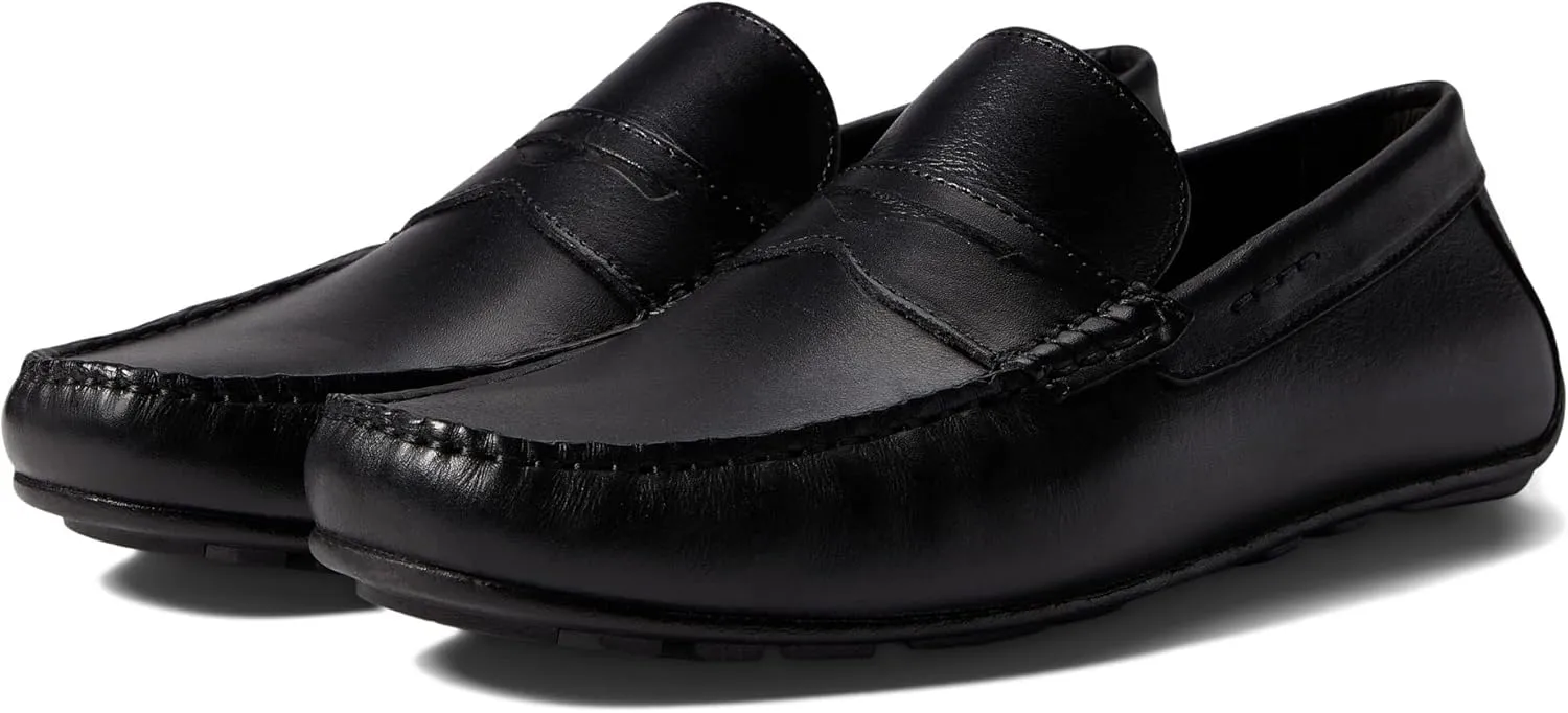 Marc Joseph New York Men's Leather Casual Slip On Penny Loafers