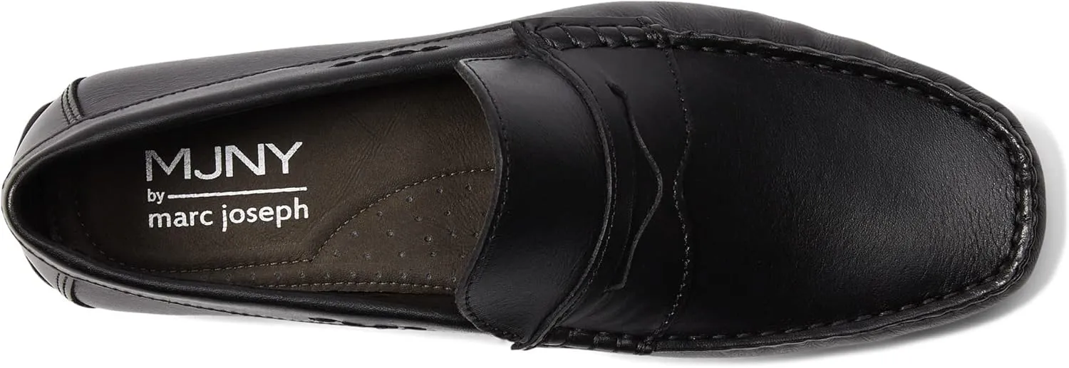 Marc Joseph New York Men's Leather Casual Slip On Penny Loafers