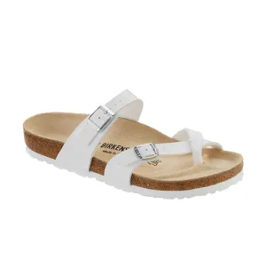 Mayari White Birko-Flor Sandal - Birkenstock