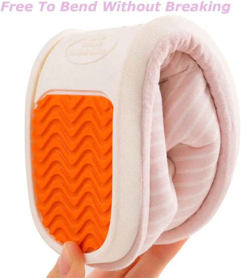 Memory Foam Slipper,Non-Slip Soft-Soled Confinement Shoes, Comfortable Postpartum Package Heel Shoes for Pregnant Women-Pink_38-39,Indoor Outdoor Shoes