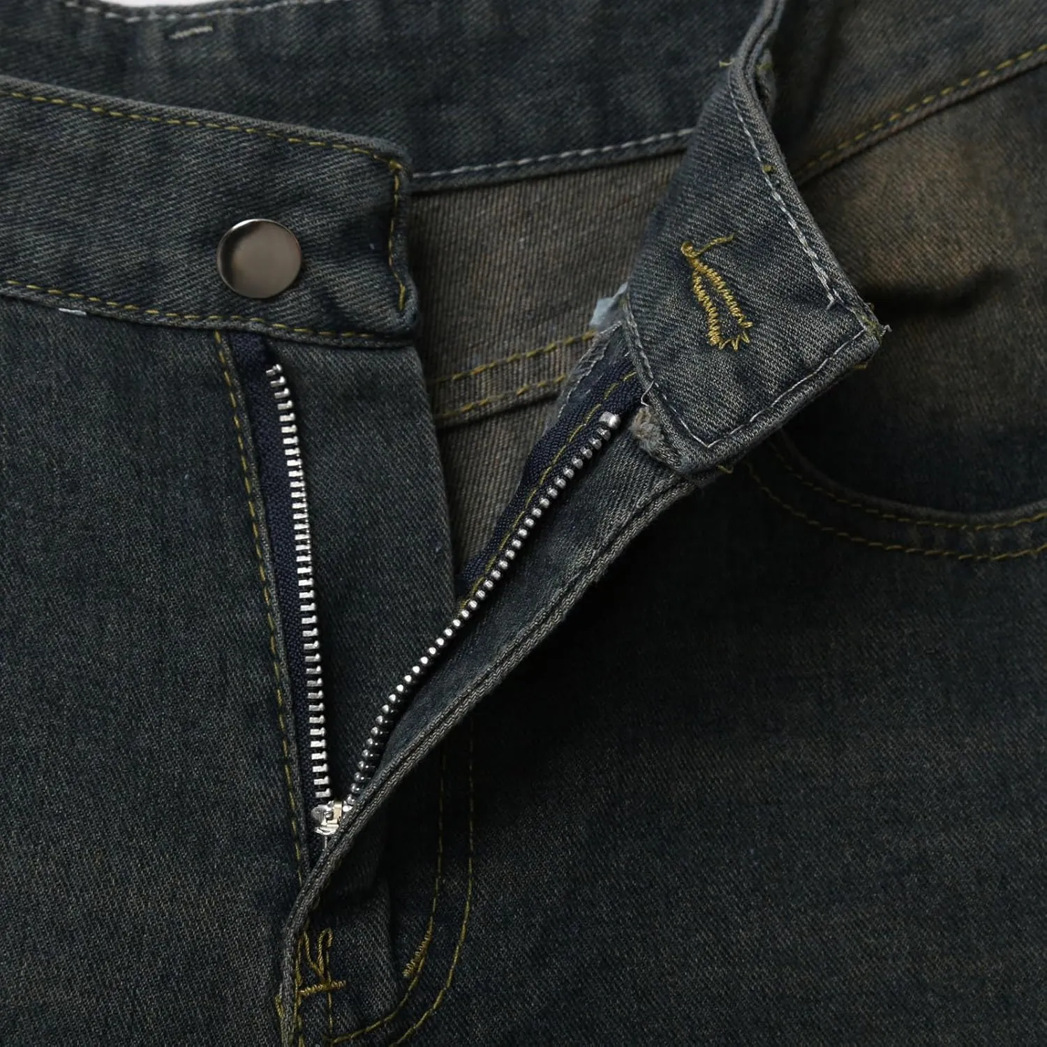 Men Baggy Denim Jorts Y2K Loose Hip Hop Jean Shorts Wide Leg Short Jeans Trendy Outfits