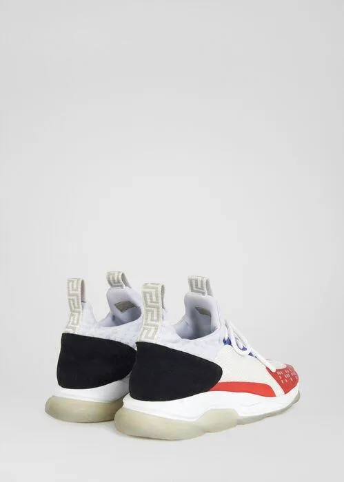 MEN VERSACE CROSS CHAINER SNEAKERS