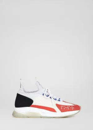 MEN VERSACE CROSS CHAINER SNEAKERS