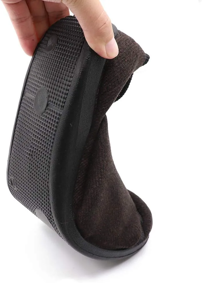 Men's Extra Wide Adjustable Diabetic Recovery Slippers, Arthritis Edema Swollen Feet Footwear Indoor/Outdoor Walking Shoes