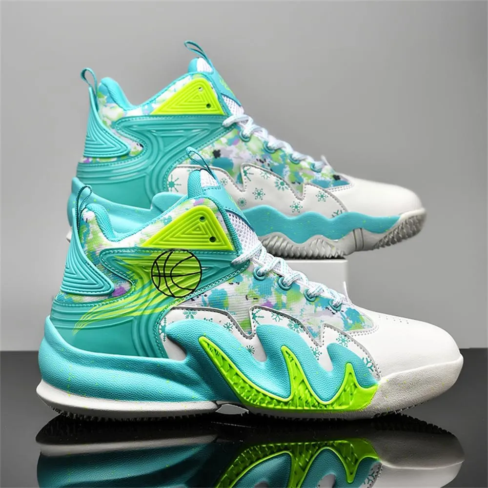 Men's High Top Anti-Slip Cushioning Basketball Shoes Fashion Running Sneakers Light Training Athletic Shoes