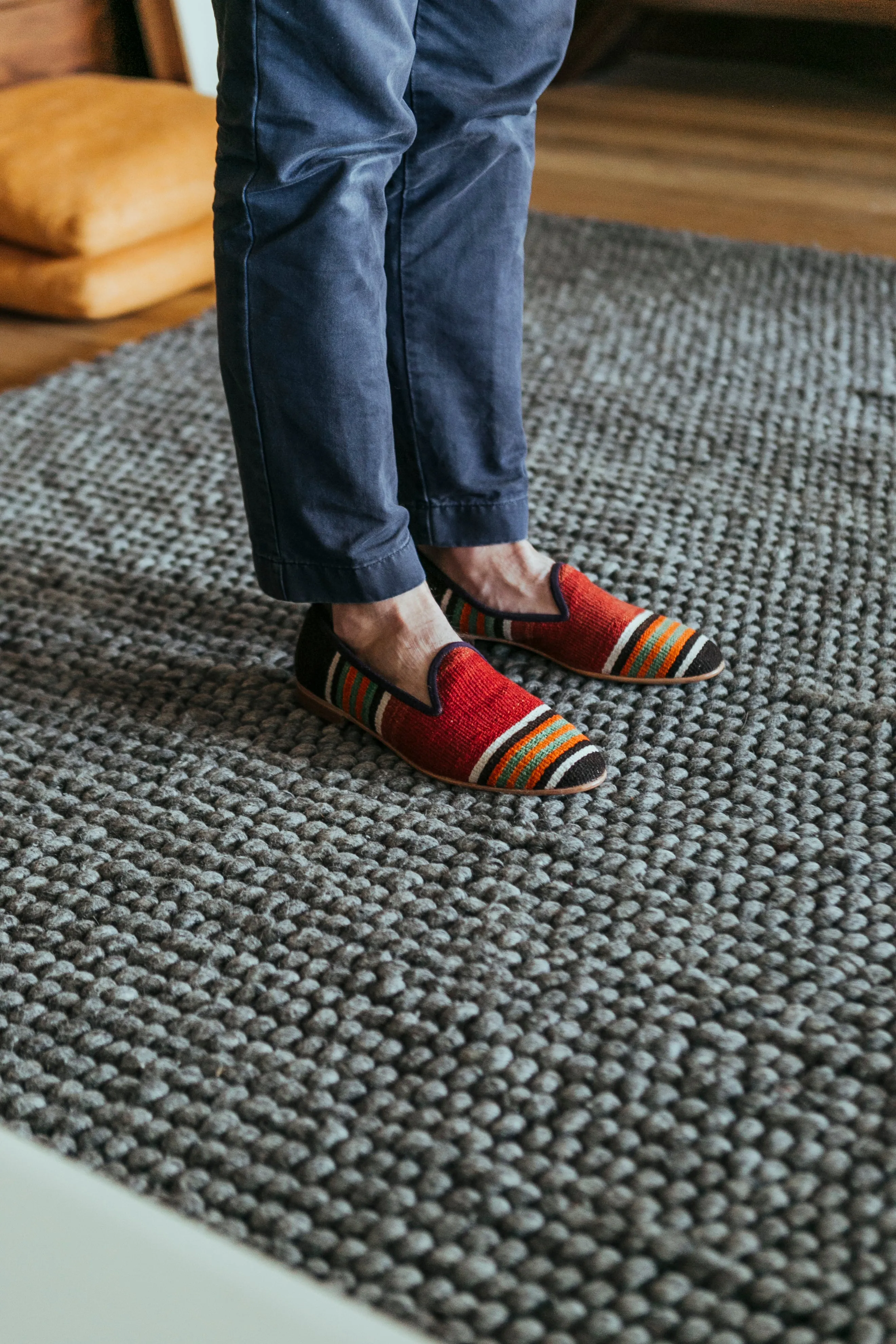 Men's Kilim Slippers size 41 (US size 8)
