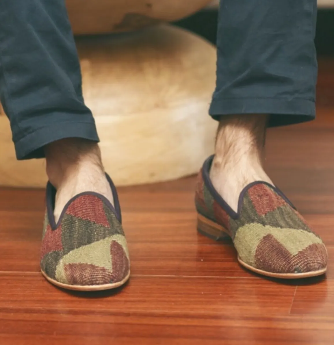 Men's Kilim Slippers size 41 (US size 8)