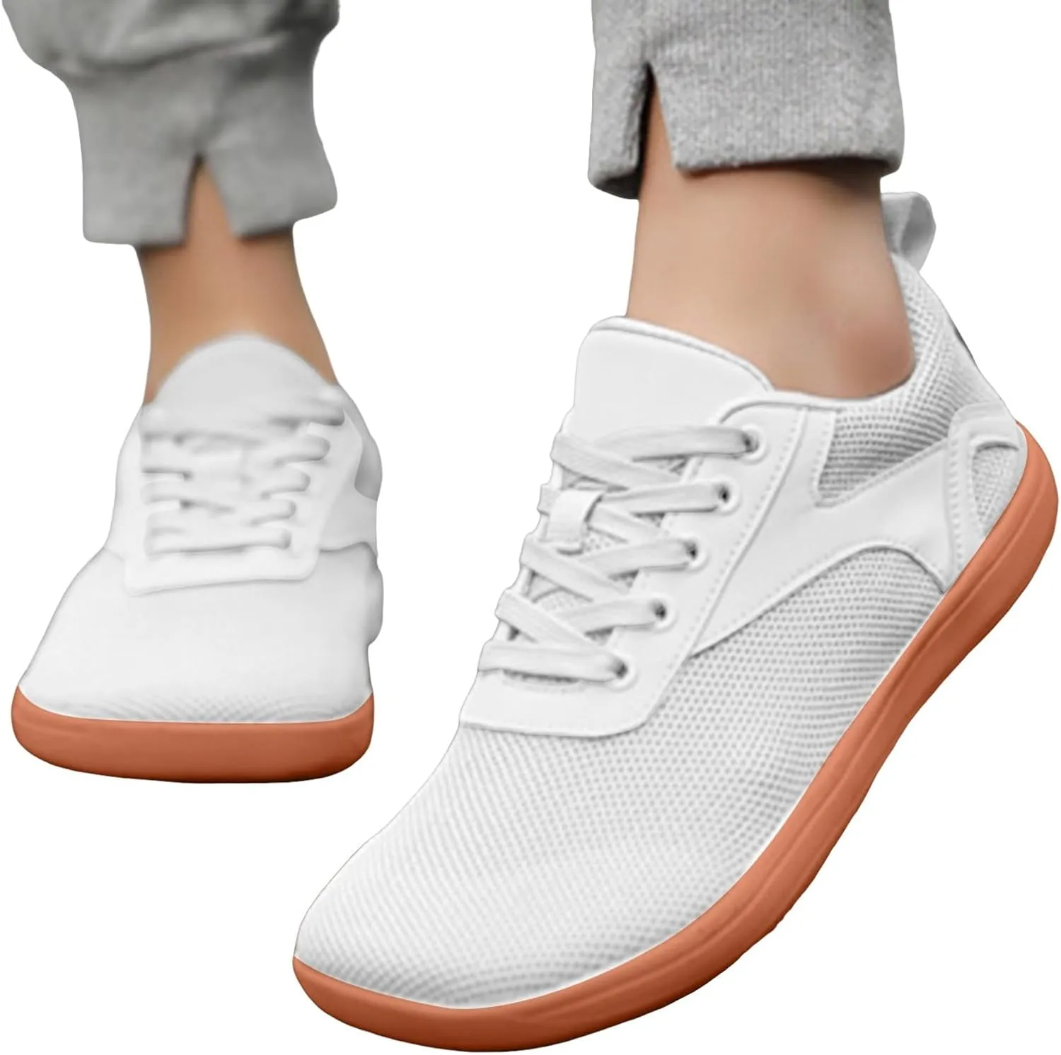 Men's Orthopedic Comfortable Slip-On Shoes Casual Sneaker Mesh Breathable Walking Shoe Memory Foam Hiking Shoes