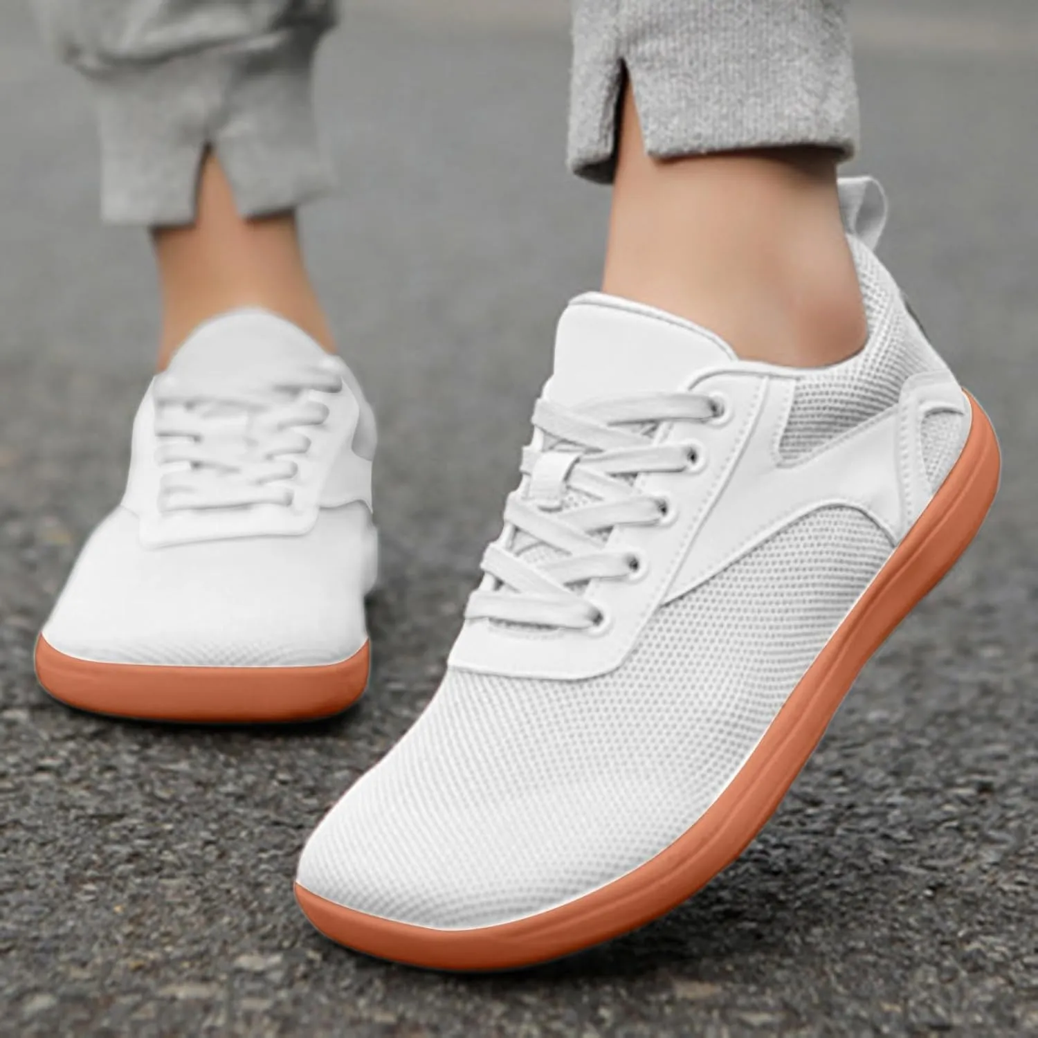 Men's Orthopedic Comfortable Slip-On Shoes Casual Sneaker Mesh Breathable Walking Shoe Memory Foam Hiking Shoes