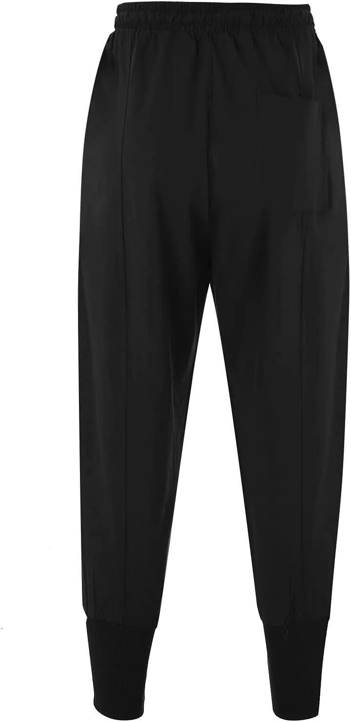 Men's Pants 4 8 Fashion Casual Loose Cotton Plus Size Pocket Lace Up Elastic Waist Pants Trousers Parachute Pants for