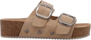 MIA Women's Qianna-St Sandal, Round Toe, Cork Platform, Comfortable Sandal