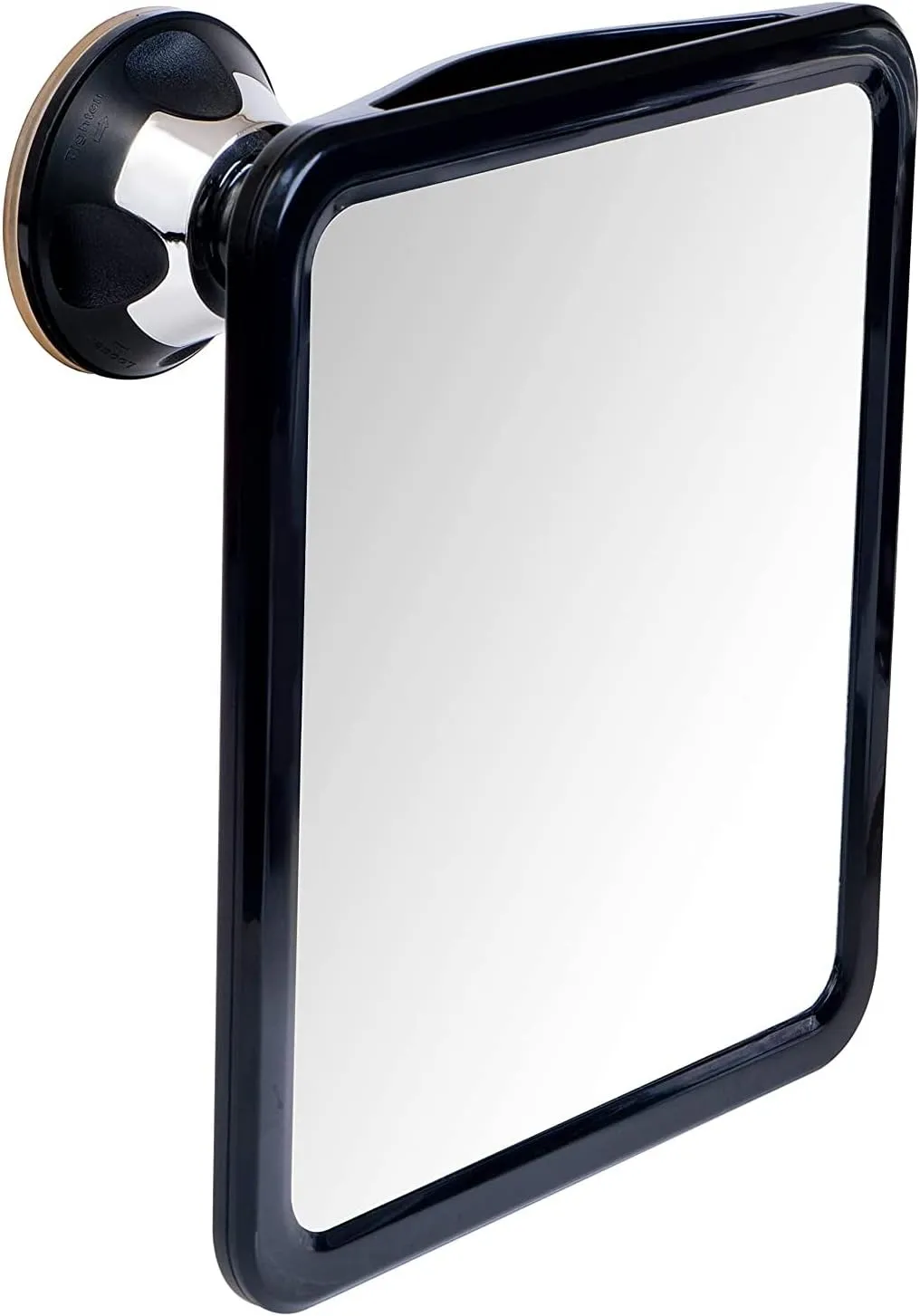 MIRRORVANA Fogless Shower Mirror for Shaving with Upgraded Suction, Dual Anti Fog Design, Shatterproof Surface & 360° Swivel, 8" x 7"