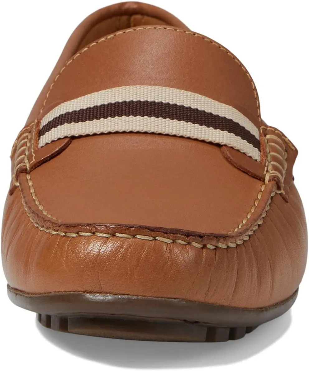 MJNY Womens Casual Comfortable Genuine Leather Lightweight Driving Moccasins Classic Fashion Webstrap Slip On Ladies Driving Loafer Flat Shoes
