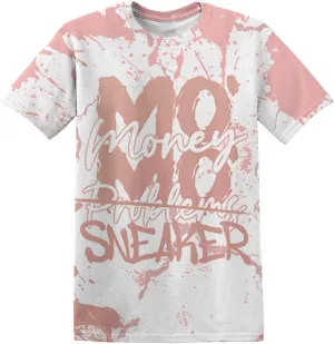 MO Sneaker 3D Drippin Unisex All Over Printed T-Shirt Matching Retro 11s Low Legend Pink for Men Women Unisex Streetwear Clothing Sneaker 3D Graphic Tee Design Printed