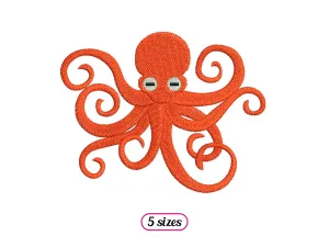 Modern Octopus Flat Style