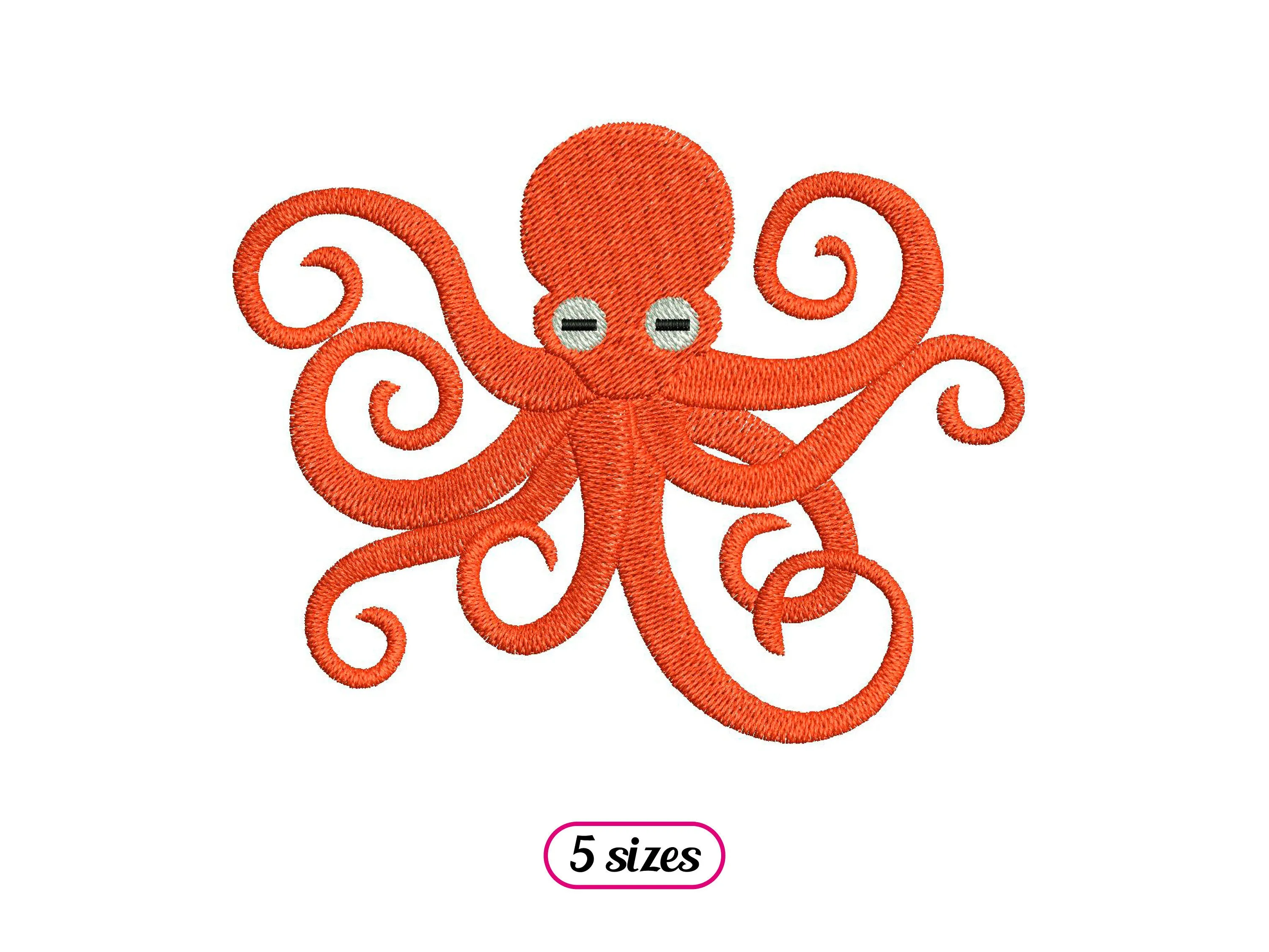 Modern Octopus Flat Style