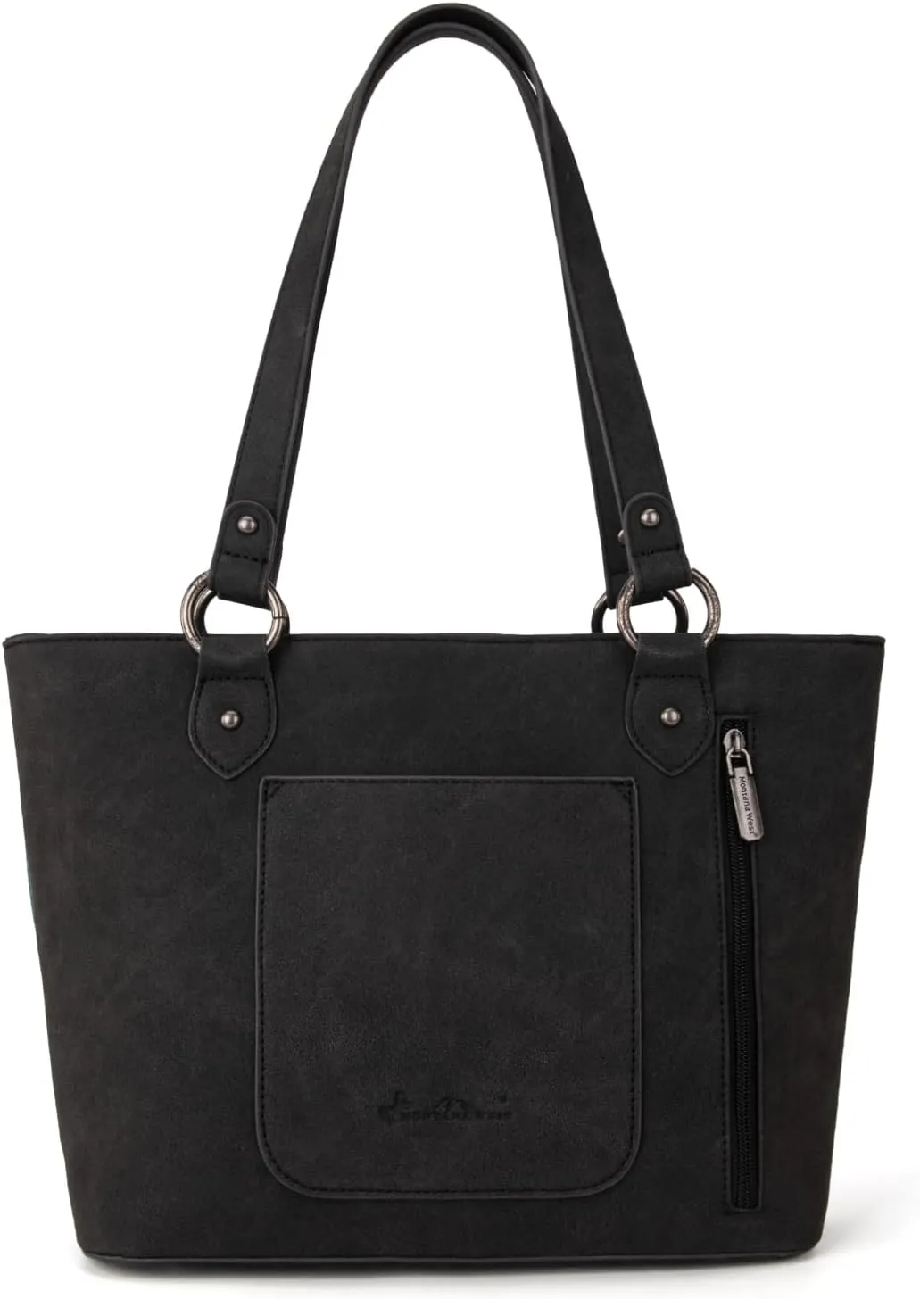 Montana West Aztec Tote Bag for Women Embroidered Western Shoulder Purse and Wallet Set