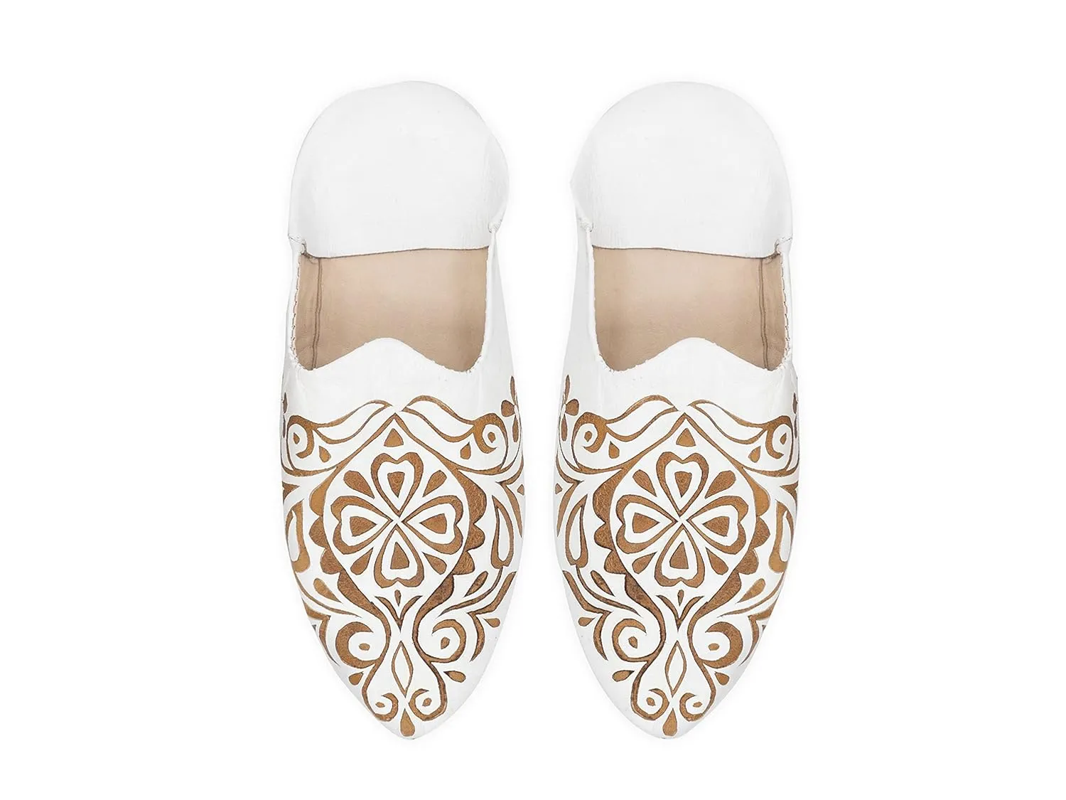 Moroccan babouche slipper, Leather slipper, women Handmade Babouches slippers Dyed With Natural Color, Lady babouche, Babouche women