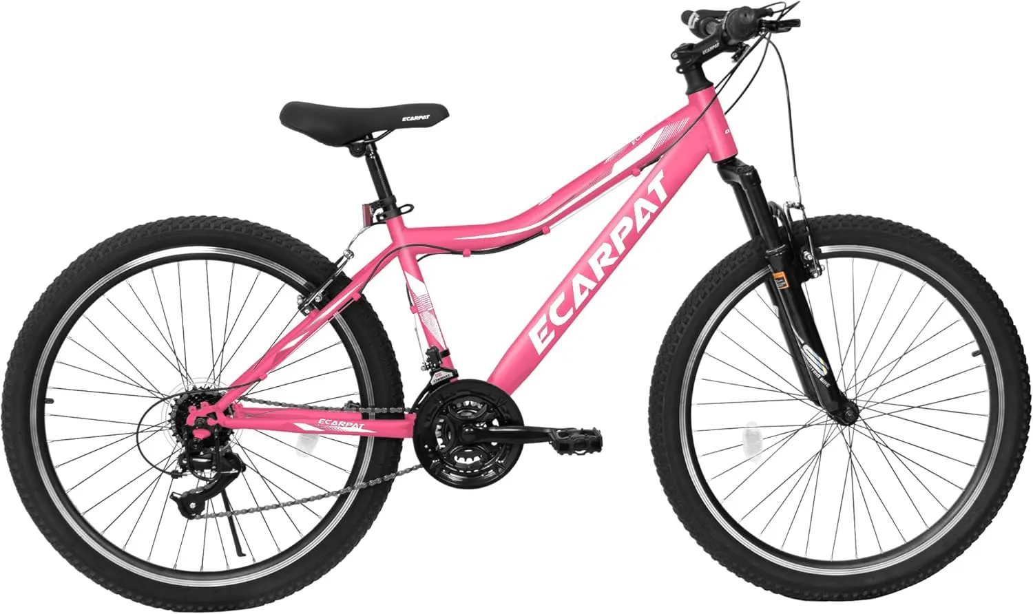 Mountain Bike 24 26 27.5 Inch Dual/Front Suspension Mens Womens Mountain Bike, 21 Speeds Dual Disc Brake, Carbon Steel Mountain Bike, Trail Beach Snow Commuter City Bikes, Birthday Gift Choice