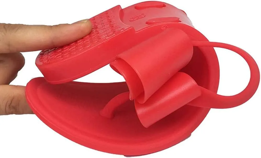 Mtzyoa Women Flip-Flops Flat Sandals Jelly Bow Beach Flat Rivets Rain Cute Dressy Summer Sandals