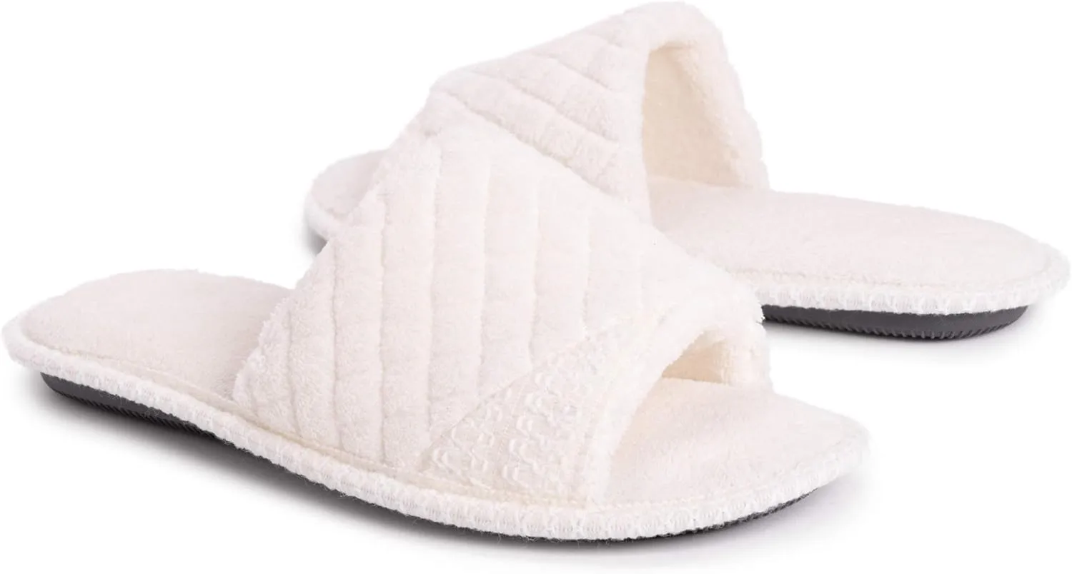 MUK LUKS Women's Sally Micro Chenille Slipper