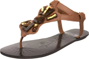 Naughty Monkey Women's Slim Gem Thong Sandal