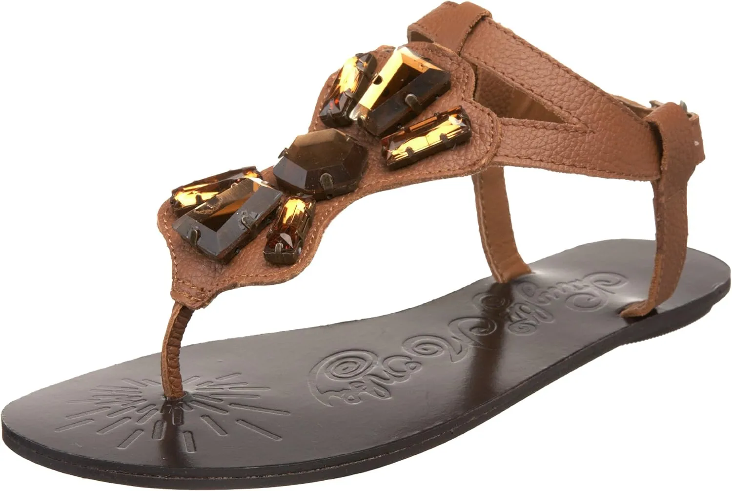 Naughty Monkey Women's Slim Gem Thong Sandal