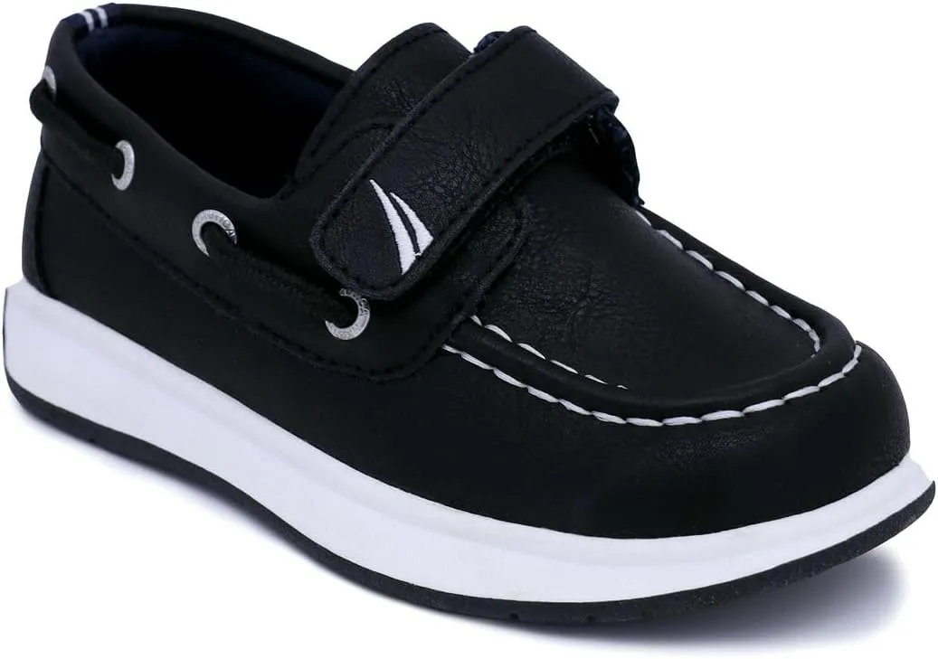 Nautica Kids Boys Loafers Casual One Strap Boat Shoes - (Toddler/Little Kid)
