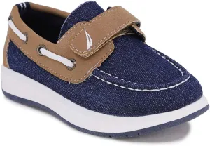 Nautica Kids Boys Loafers Casual One Strap Boat Shoes - (Toddler/Little Kid)
