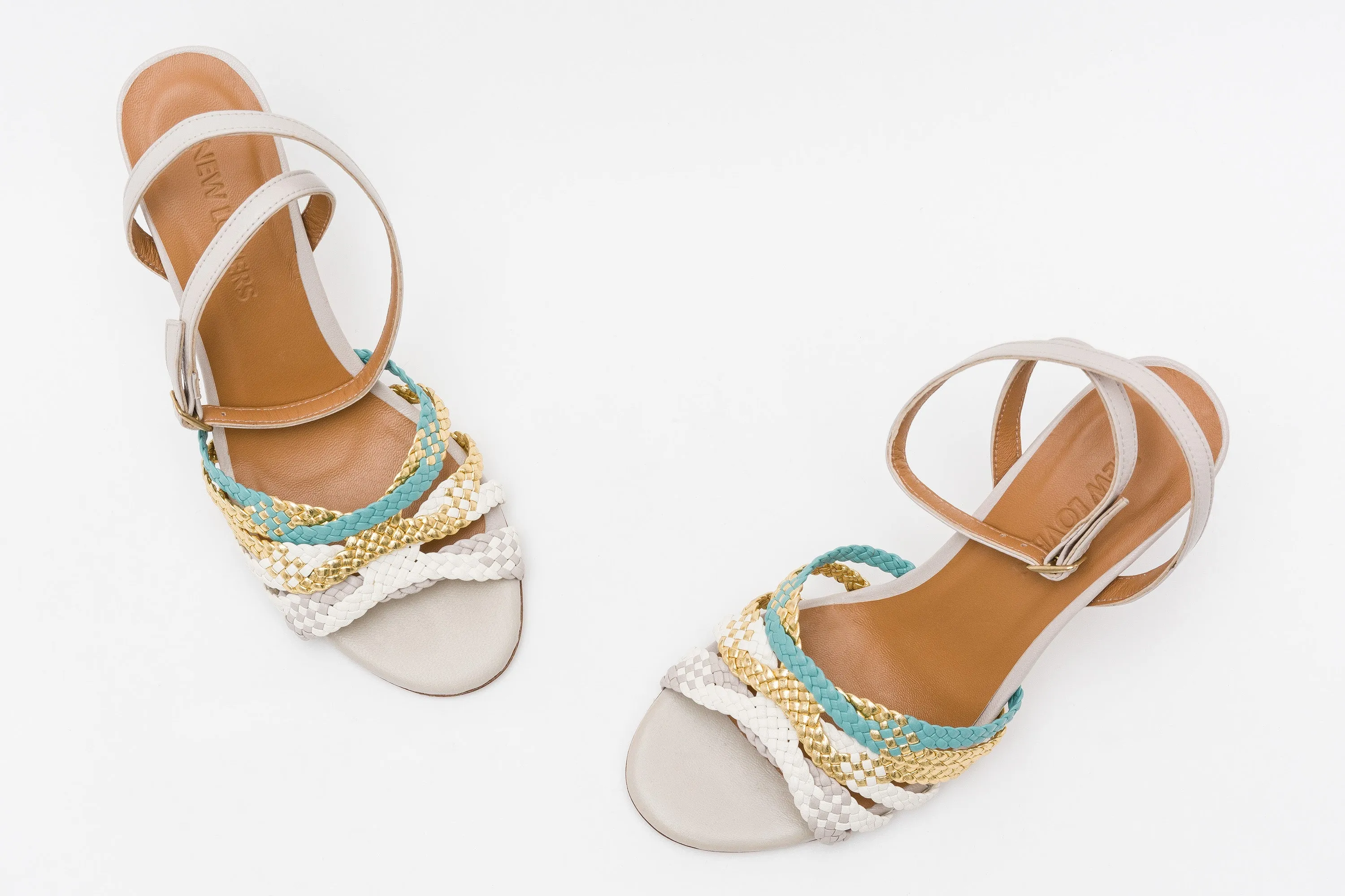 NEITH Braided Grey Sandal