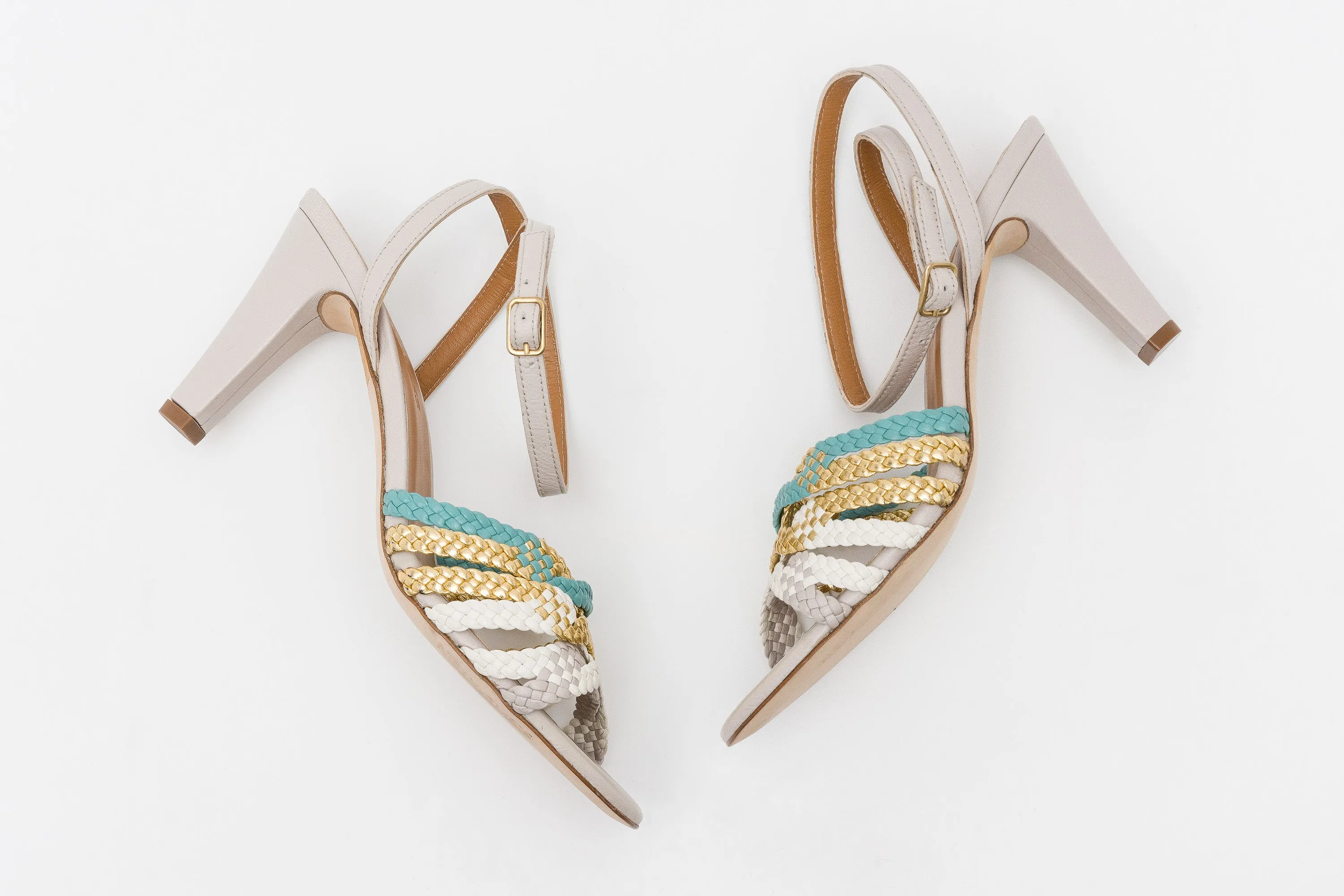 NEITH Braided Grey Sandal