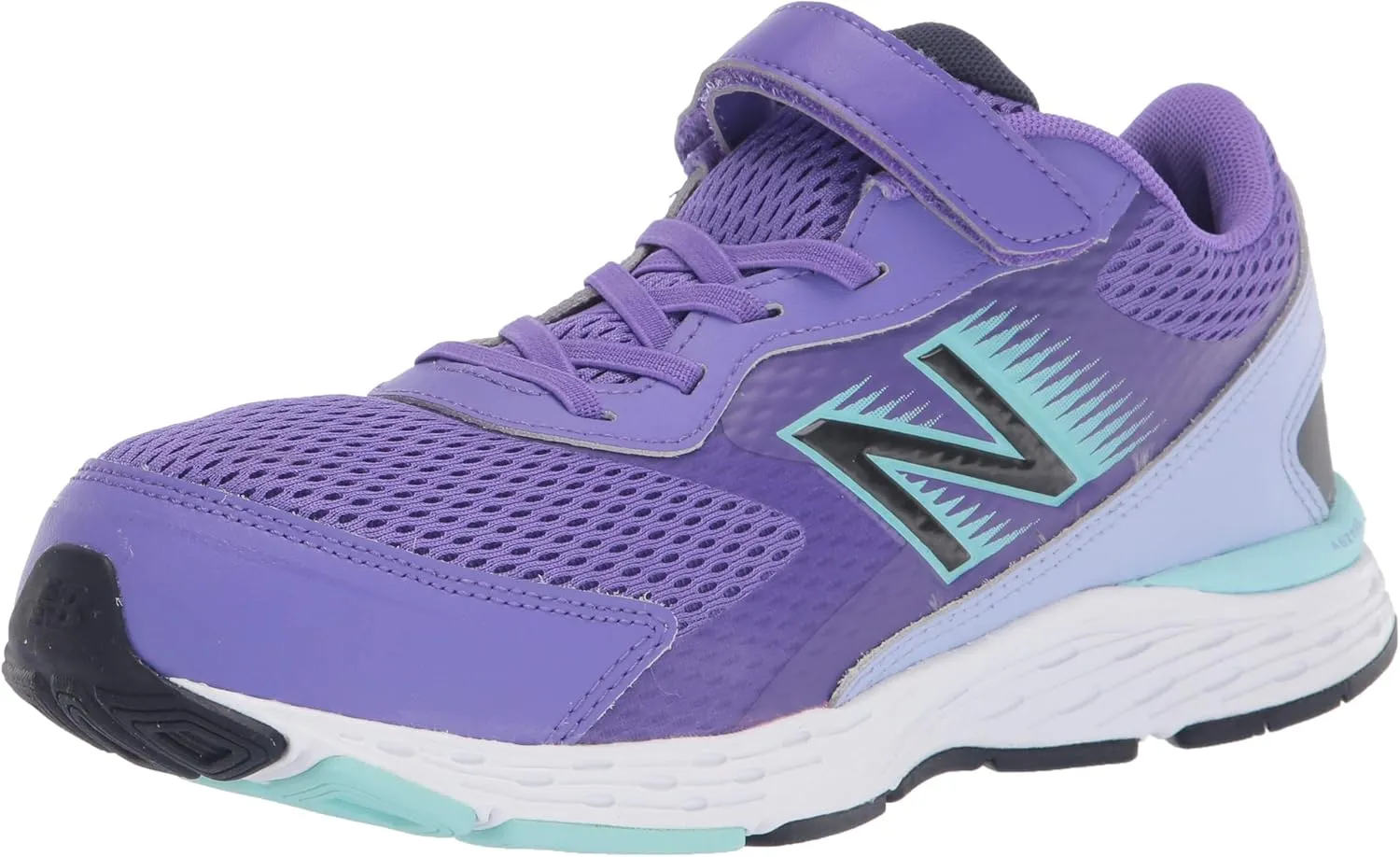 New Balance Kids' 680 V6 Hook and Loop Running Shoe