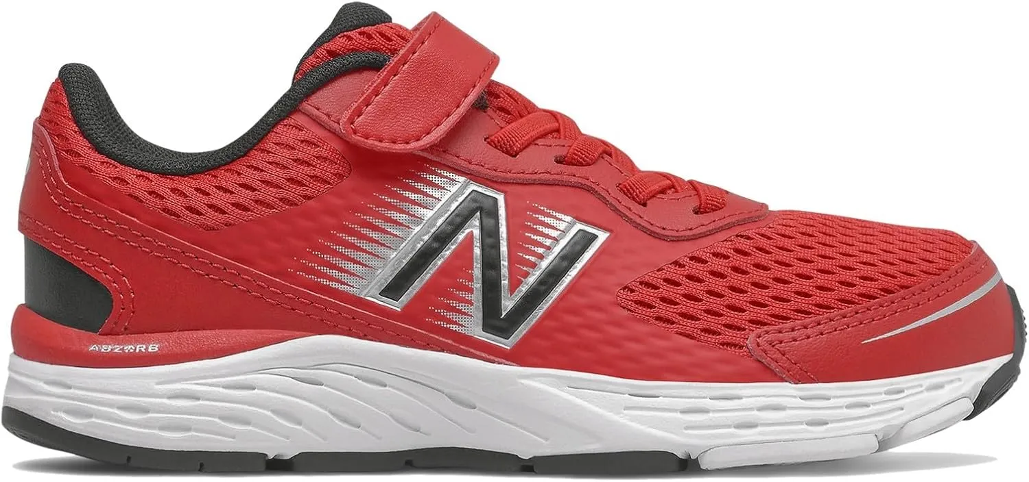 New Balance Kids' 680 V6 Hook and Loop Running Shoe