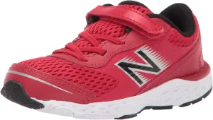 New Balance Kids' 680 V6 Hook and Loop Running Shoe