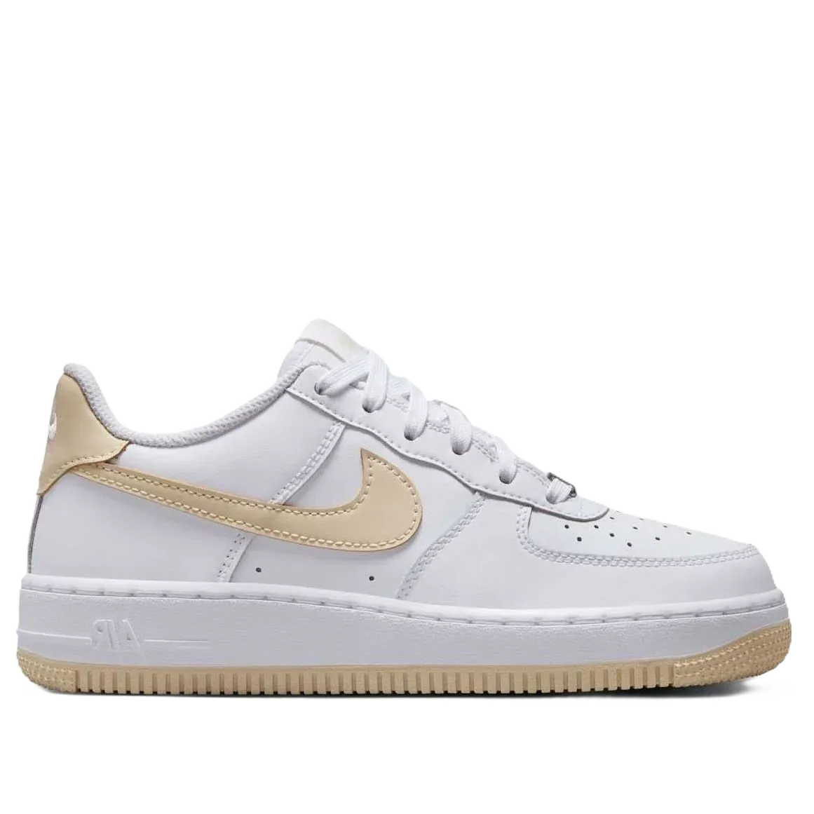 Nike Air Force 1  White Light Khaki