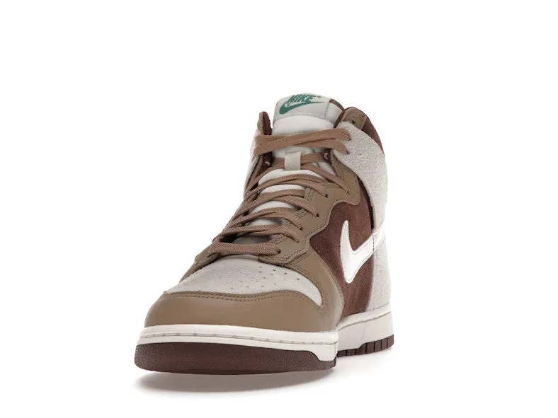 Nike Dunk High Light Cioccolato