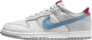 Nike Dunk Low Men's Shoes (HF0391-001, Metallic Silver/Neutral Grey/Flat Silver/Aegean Storm) Size 15
