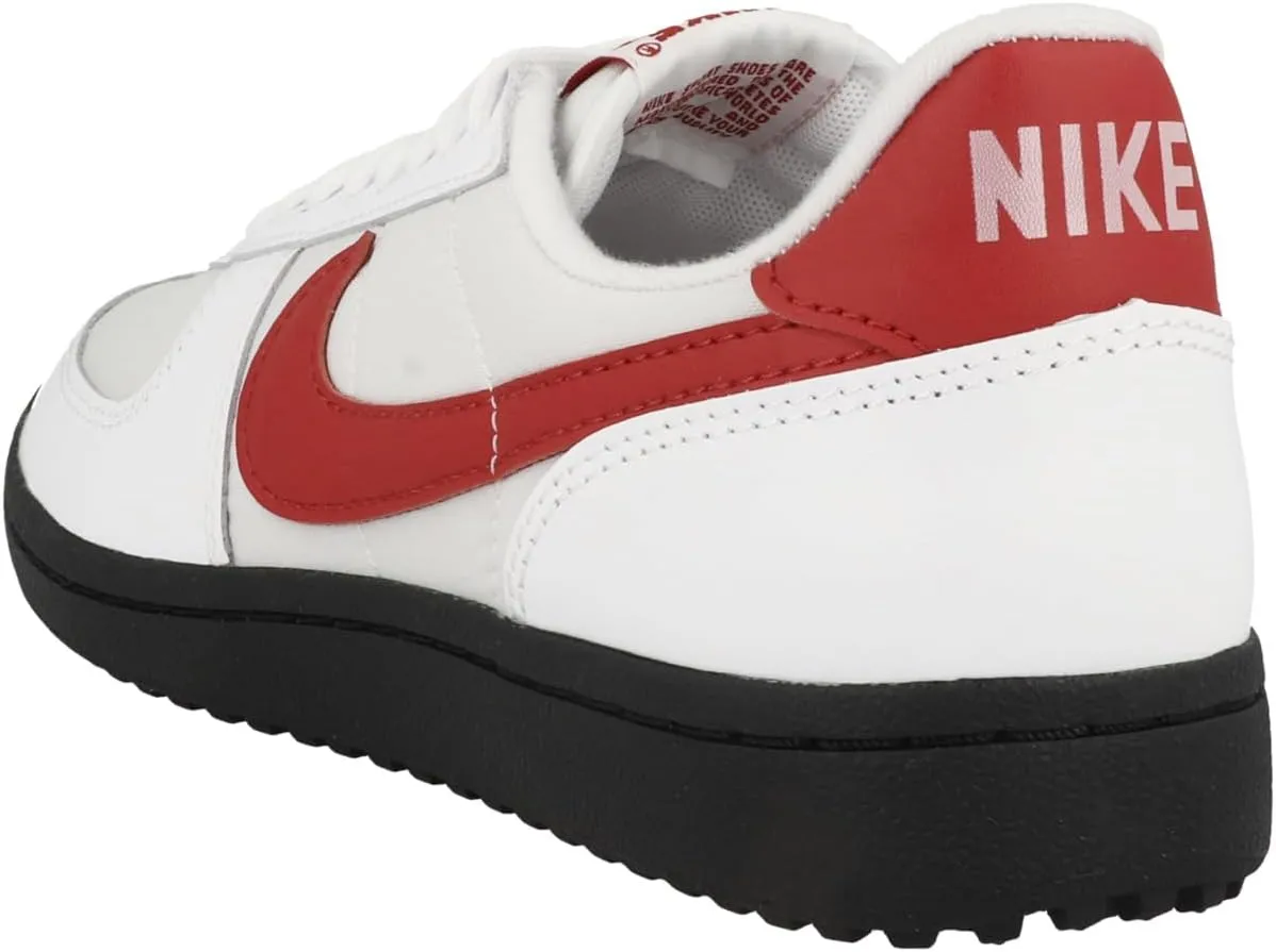 Nike Men's Field General 82 Sneakers, White/Varsity Red/Black, Size 14