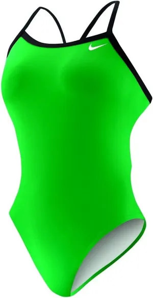 Nike Women's Poly Core Solid Classic Lingerie Tank Swimsuit