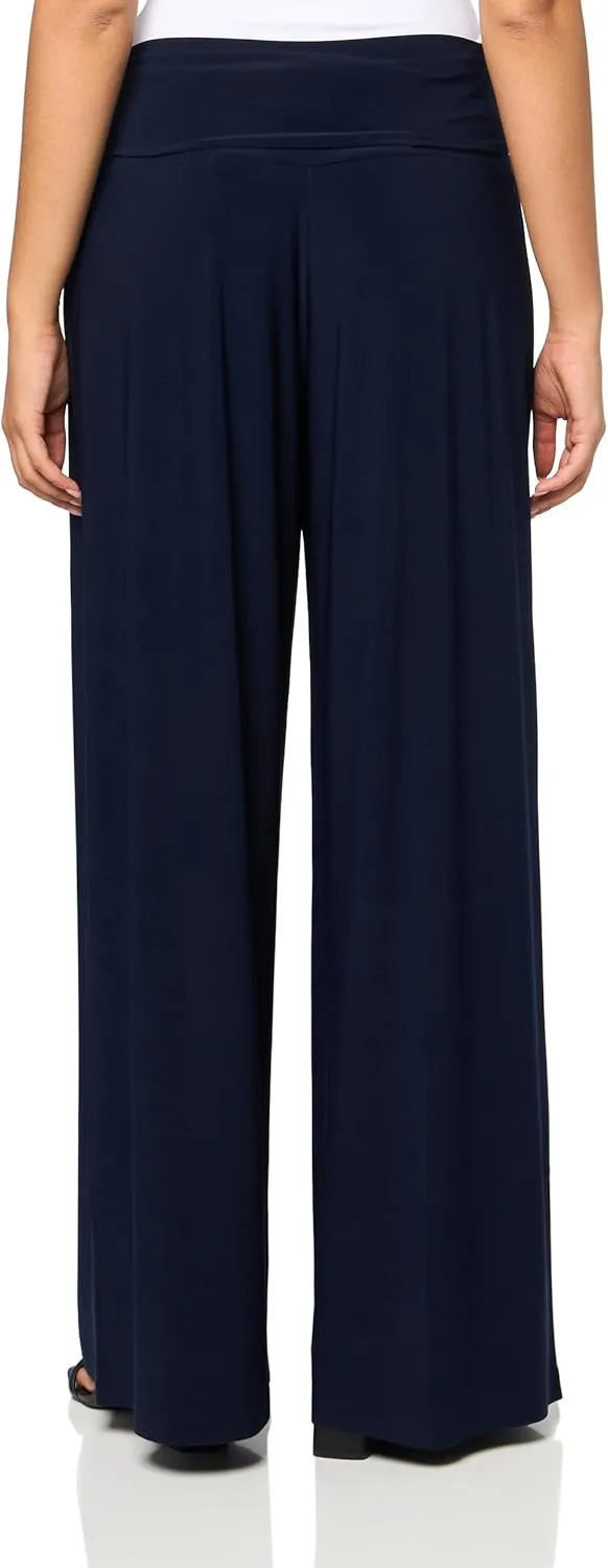 Norma Kamali Women's High Waist Pleat Pants