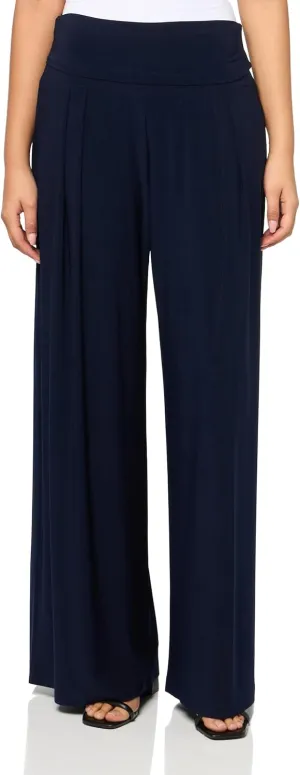 Norma Kamali Women's High Waist Pleat Pants