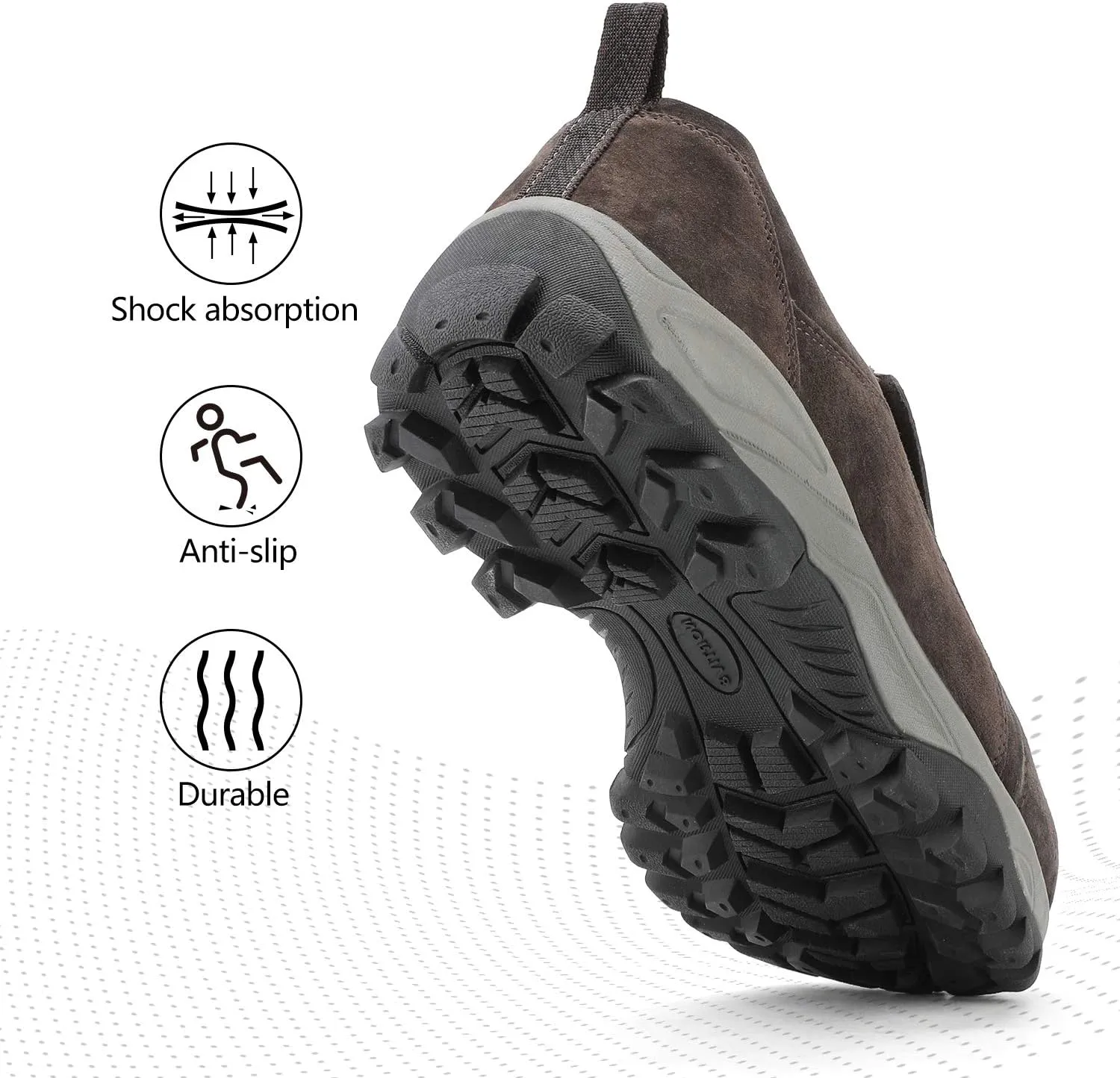 NORTIV 8 Men's Slip On Loafer Walking Shoes