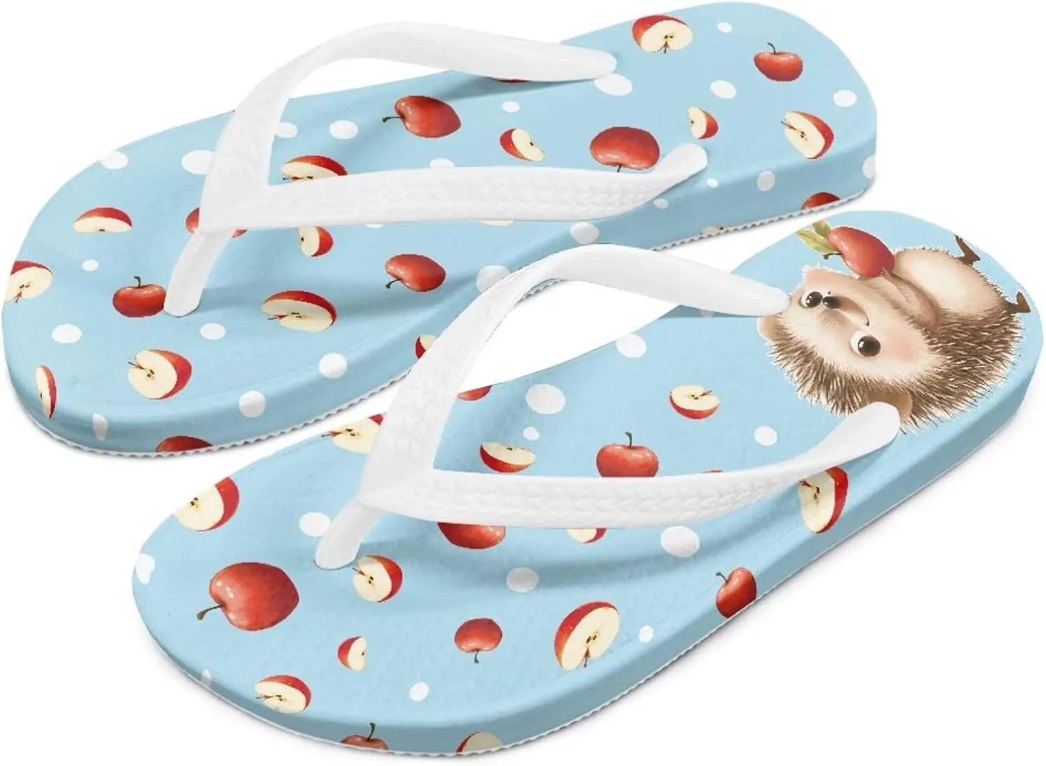 Novelty Fruit Sandals Summer Flip Flops Girls Quick Dry House Indoor Slipper Flats Non Slip Shower Bath Shoes