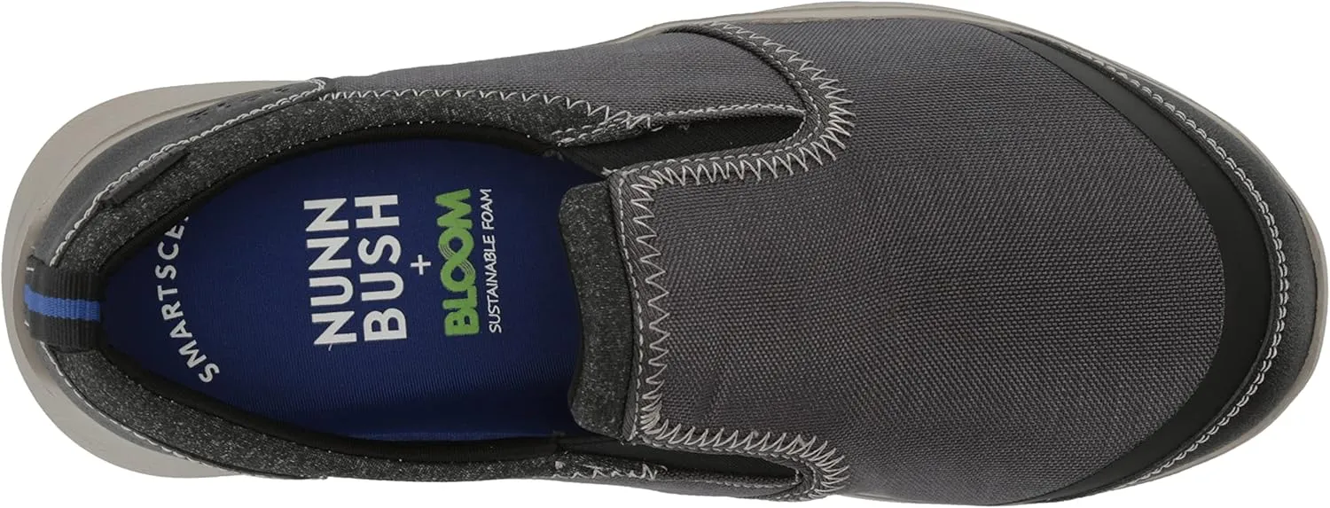 Nunn Bush Men's Bushwacker Slip-on Casual Outdoor Performance Athletic Style Loafer Comfortable Walking Shoe